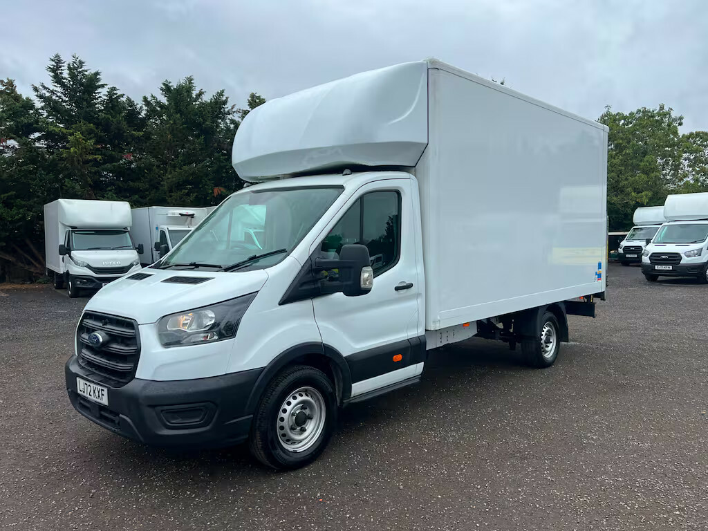 Ford Transit Custom 2.0 Ecoblue 130Ps Chassis Cab Chassis Cab M LJ72KXF White #3