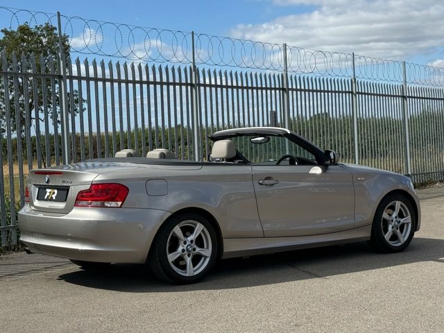 BMW 1 Series 2.0 118D Sport Convertible Euro Silver #2