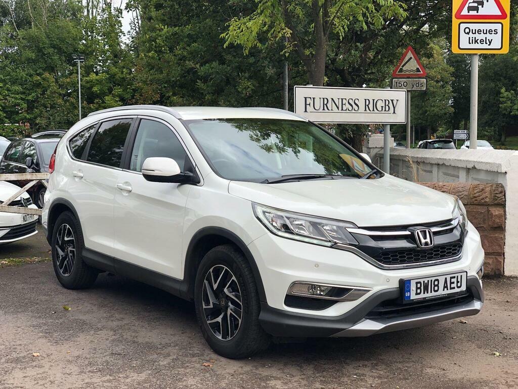 Honda Cr-V 1.6 I-dtec Se Plus Navi Euro 6 S S White