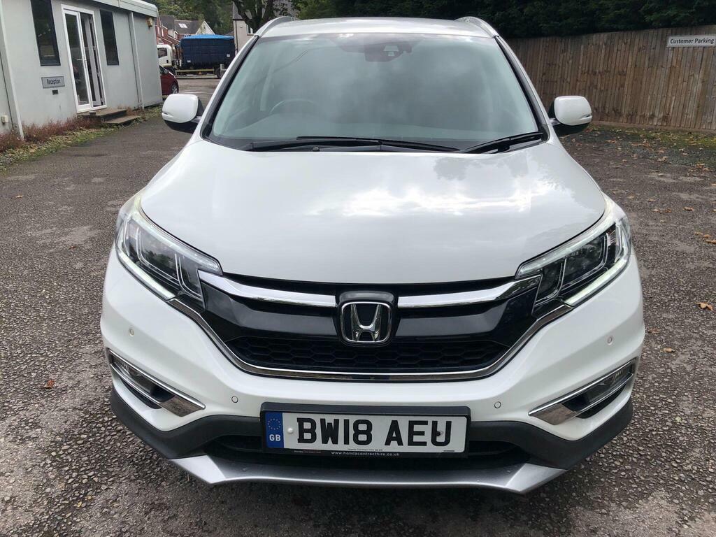 Honda Cr-V 1.6 I-dtec Se Plus Navi Euro 6 S S White #6