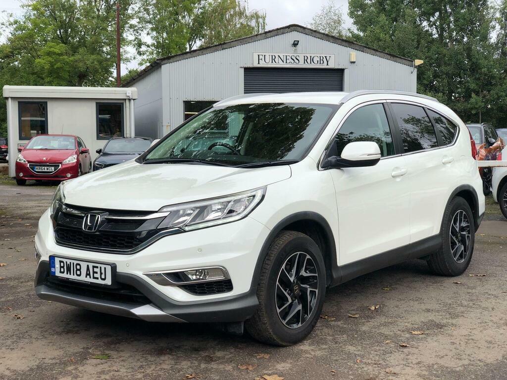 Honda Cr-V 1.6 I-dtec Se Plus Navi Euro 6 S S White #2