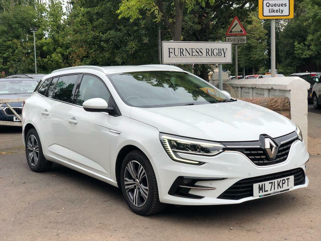 Renault Megane 1.5 Blue Dci Iconic Sport Tourer Euro 6 S S White