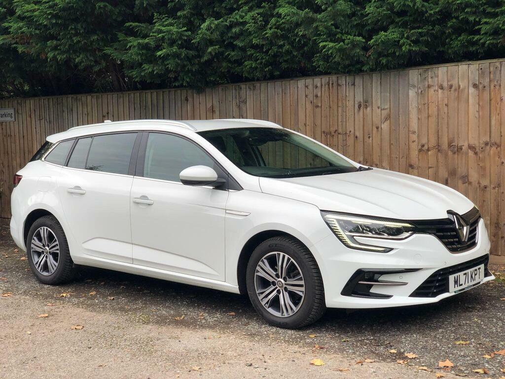 Renault Megane 1.5 Blue Dci Iconic Sport Tourer Euro 6 S S White #4