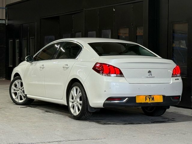 Peugeot 508 Bluehdi Allure Saloon White #4
