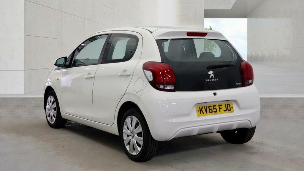 Peugeot 108 1.0 Active 2 Tronic Euro 6 White #5