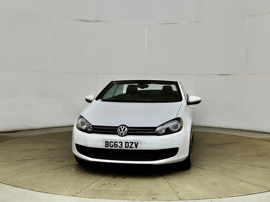Volkswagen Golf 1.6 Tdi Bluemotion Tech Se Cabriolet Euro 5 Ss White #2