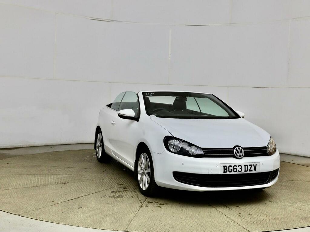 Volkswagen Golf 1.6 Tdi Bluemotion Tech Se Cabriolet Euro 5 Ss White