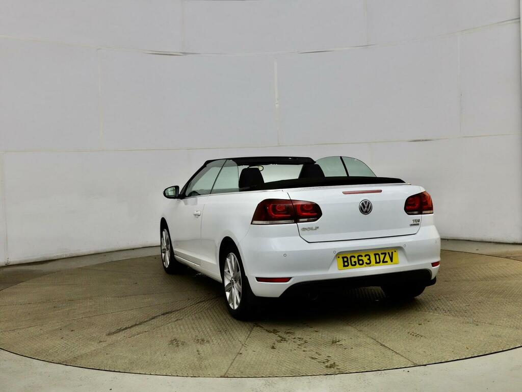 Volkswagen Golf 1.6 Tdi Bluemotion Tech Se Cabriolet Euro 5 Ss White #4