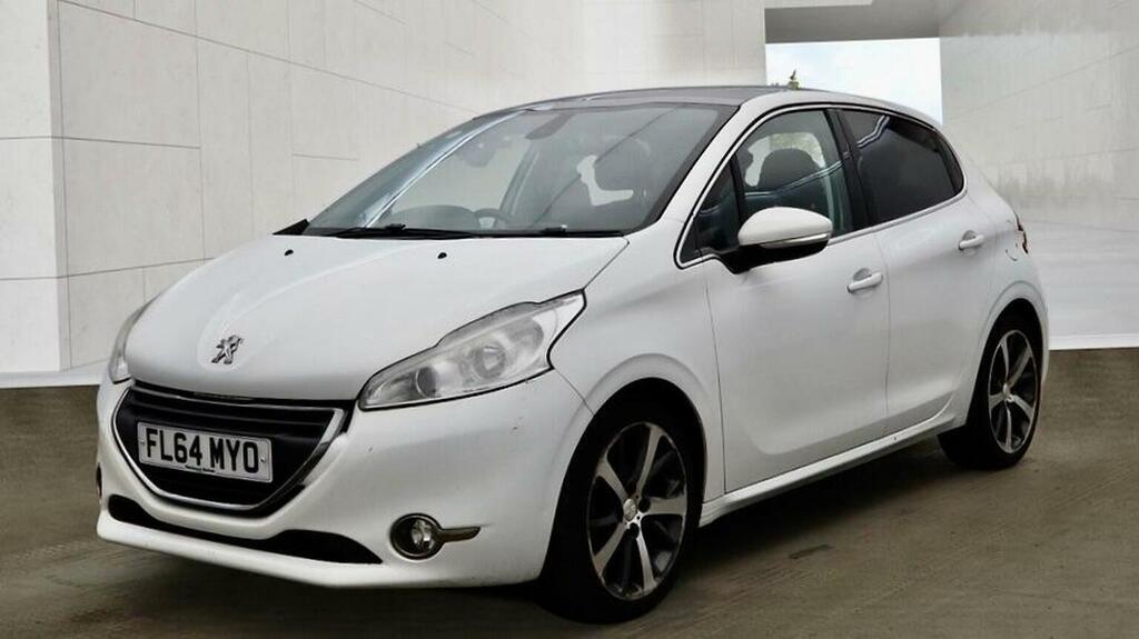 Peugeot 208 1.6 E-hdi Feline Egc Euro 5 Ss Nav White #2