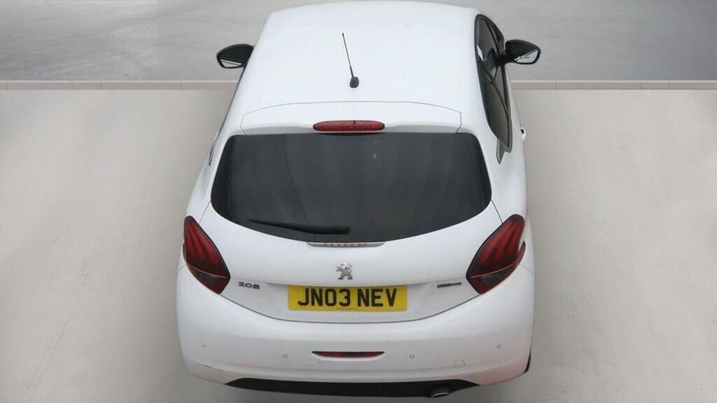 Peugeot 208 1.2 Puretech Gt Line Eat Euro 6 Ss White #6