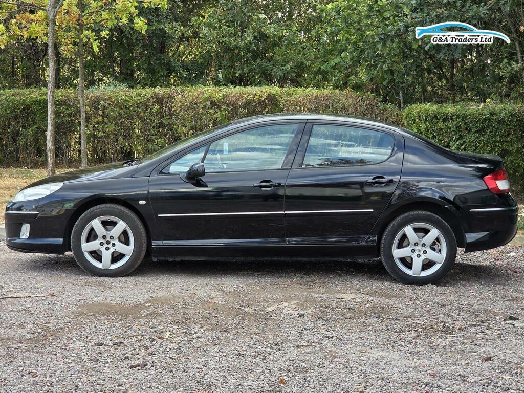 Peugeot 407 Saloon Black #4