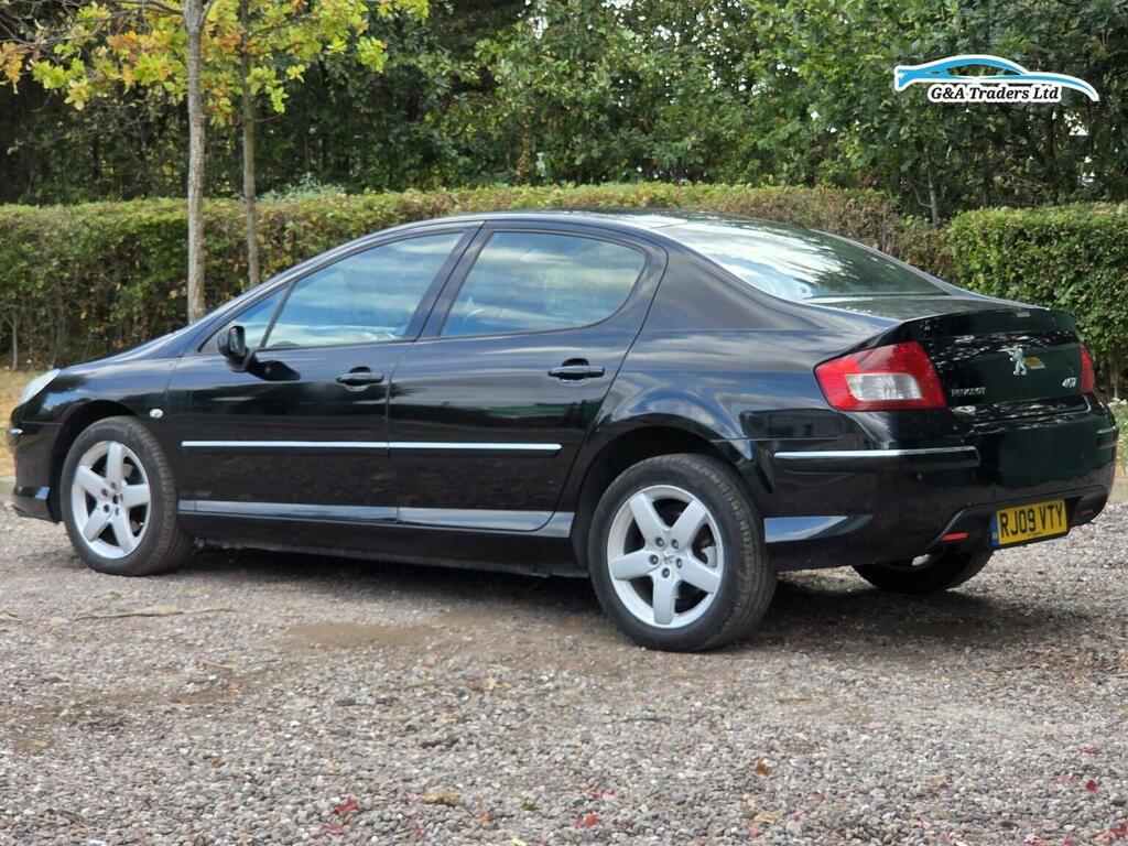 Peugeot 407 Saloon Black #5
