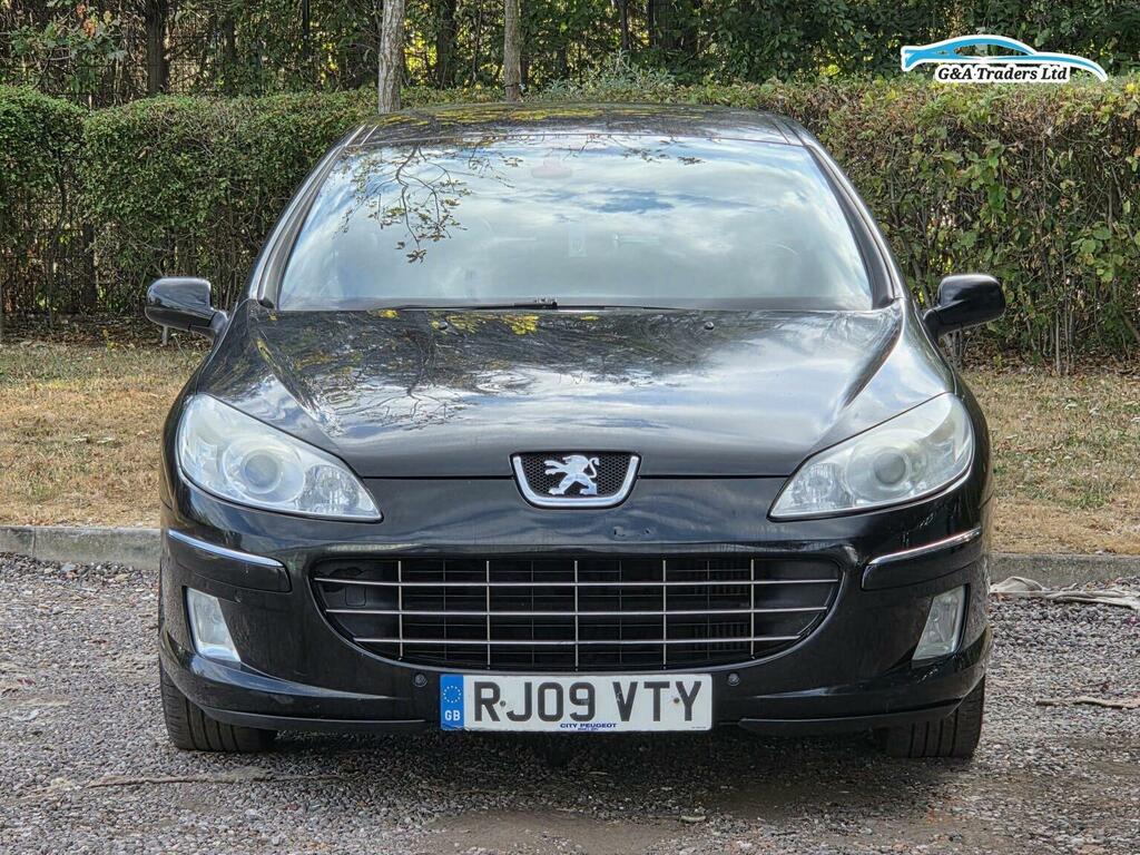 Peugeot 407 Saloon Black #2
