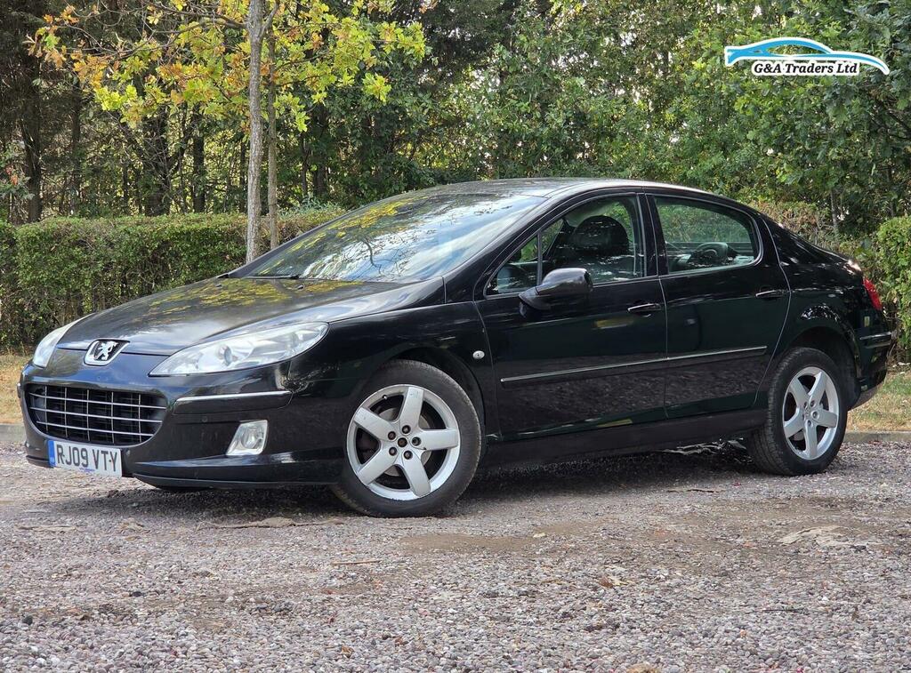 Peugeot 407 Saloon Black #3