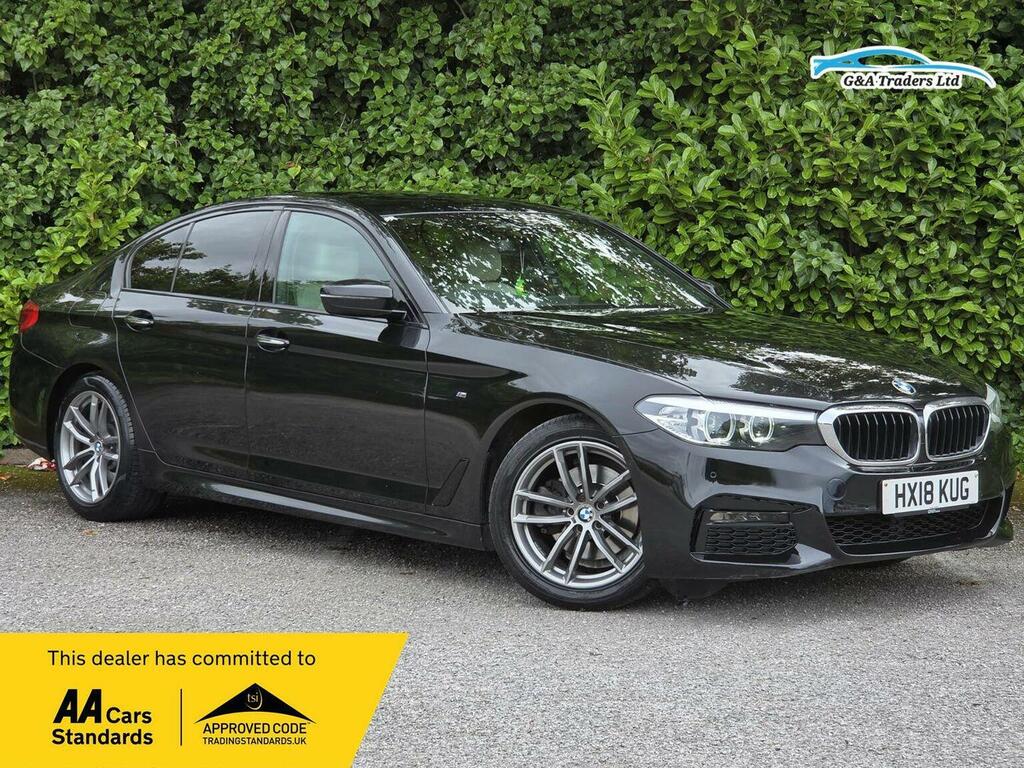 BMW 5 Series Saloon 2.0 520D M Sport Euro 6 Ss 201 Black