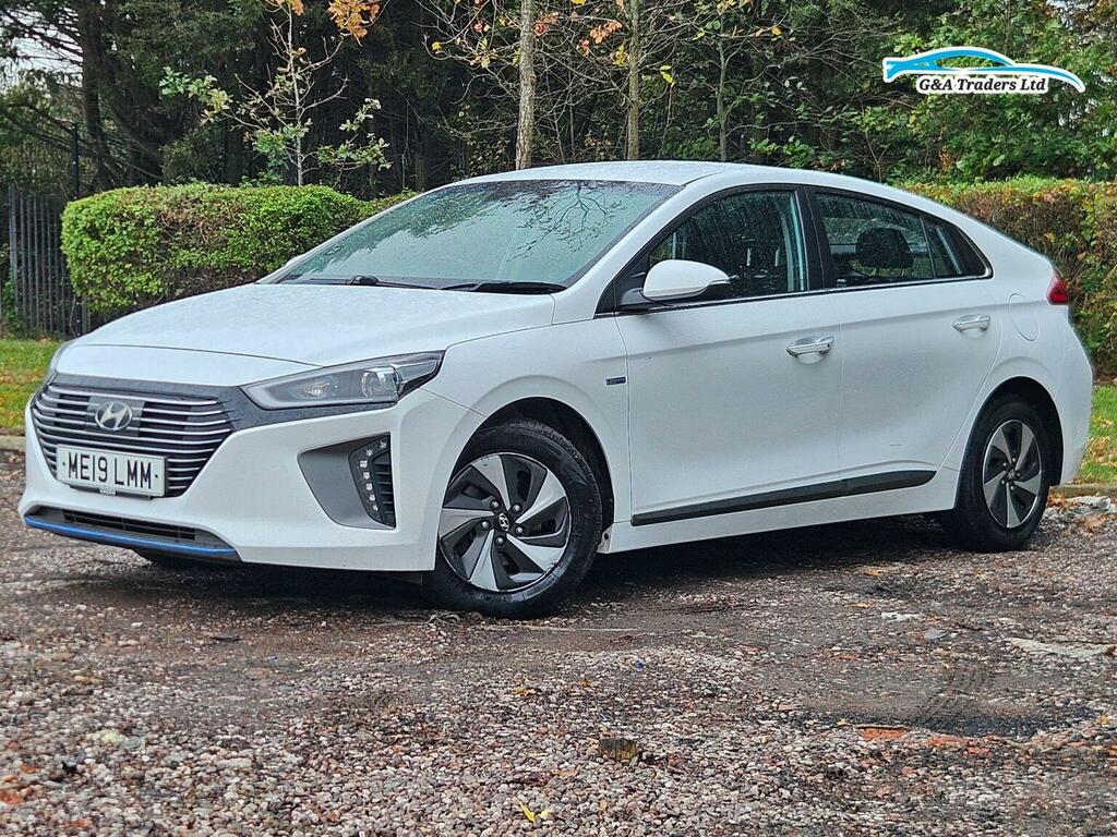 Hyundai Ioniq Hatchback 1.6 H-gdi Premium Dct Euro 6 Ss White #3