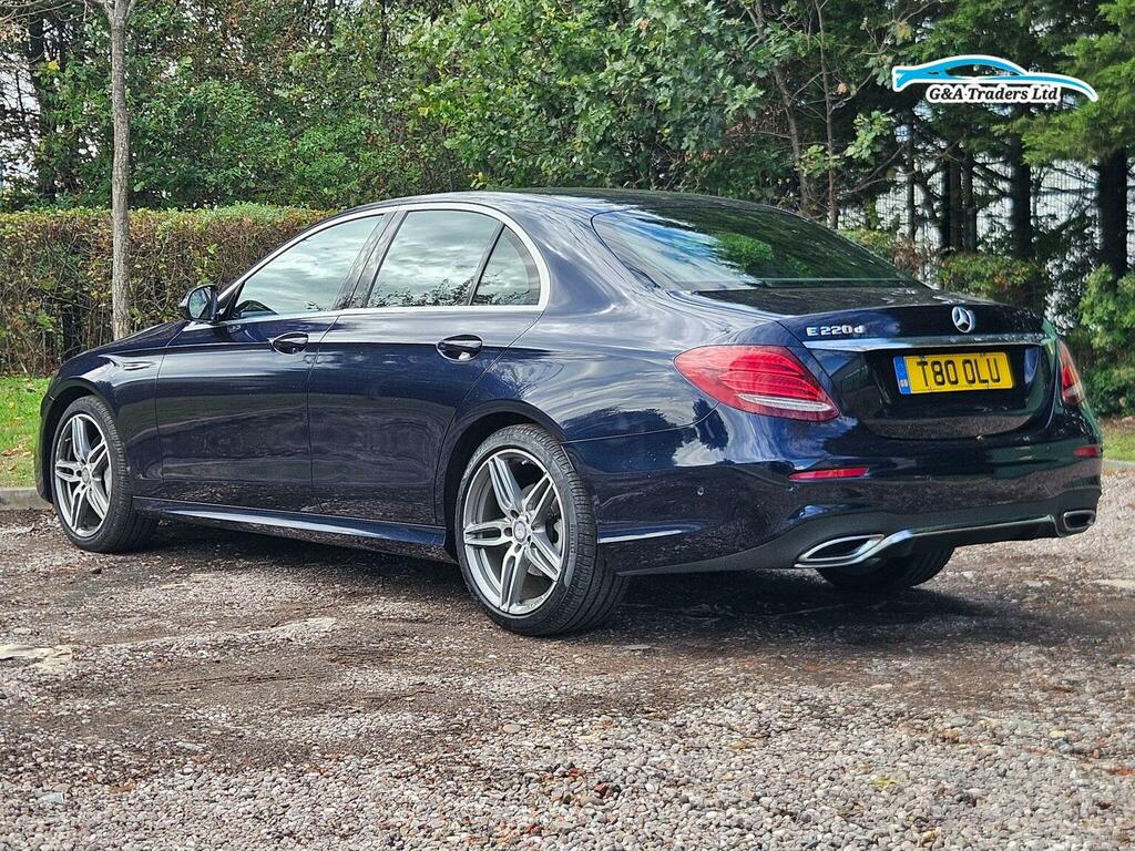 Mercedes-Benz E Class 2.0 E220d Amg Line G-tronic Euro 6 Ss Blue #5