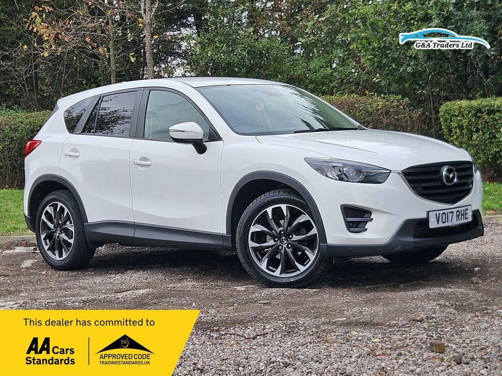 Mazda CX-5 2.2 Skyactiv-d Sport Nav Euro 6 Ss White