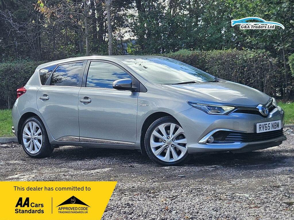 Toyota Auris 1.8 Vvt-h Excel Cvt Euro 6 Ss Safety Sense Grey