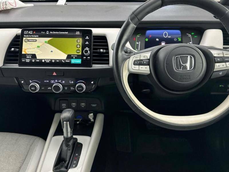 Honda Jazz 1.5 I-mmd Hybrid Ex Ecvt Blue #4