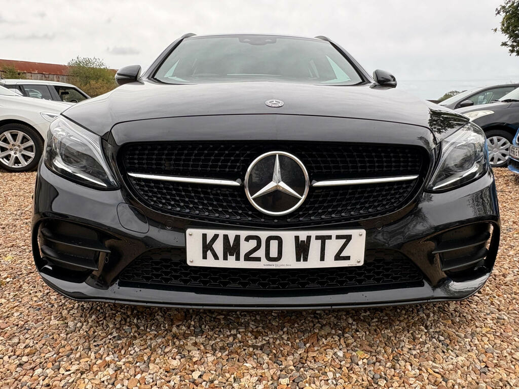 Mercedes-Benz C Class 1.5 C200 Mhev Amg Line Night Edition Premium Est Black #4