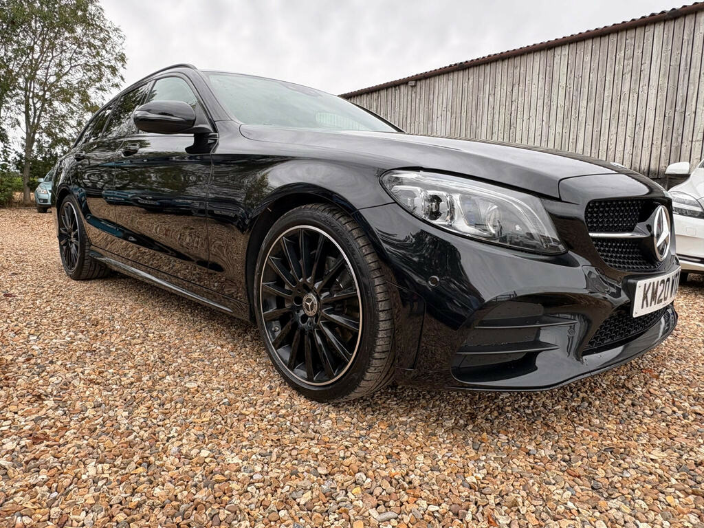 Mercedes-Benz C Class 1.5 C200 Mhev Amg Line Night Edition Premium Est Black #3