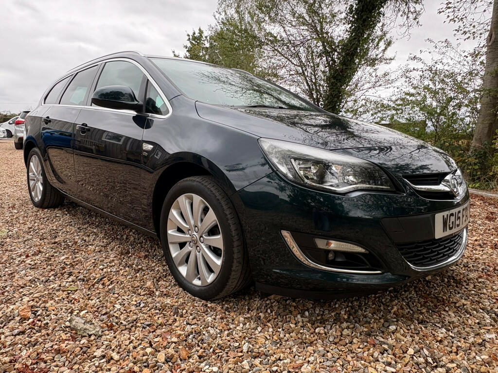Vauxhall Astra 1.6I Elite Sports Tourer Euro 6 Green #3