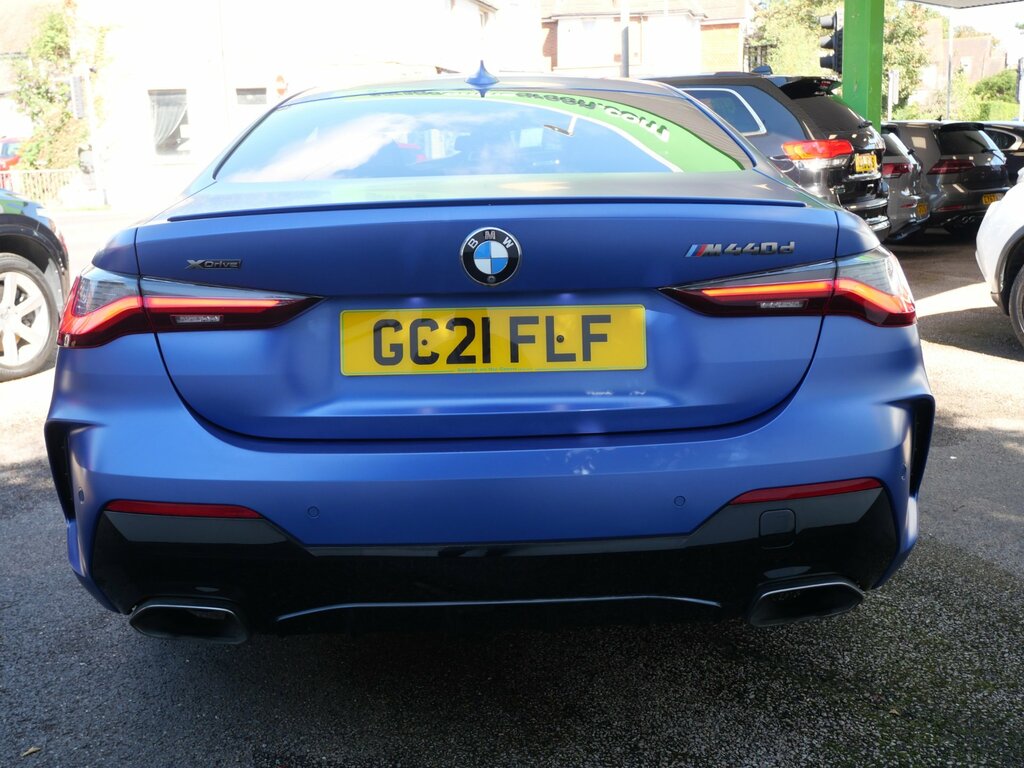 BMW 4 Series 3.0 M440d Mht Hybrid Xdrive Euro 6 S Blue #4