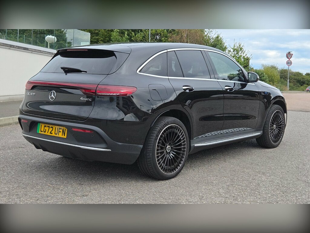 Mercedes-Benz EQC Eqc 400 80Kwh Amg Line Premium Plus 4Matic Black #3