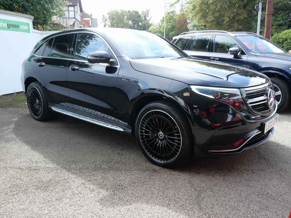 Mercedes-Benz EQC Eqc 400 80Kwh Amg Line Premium Plus 4Matic Black #3