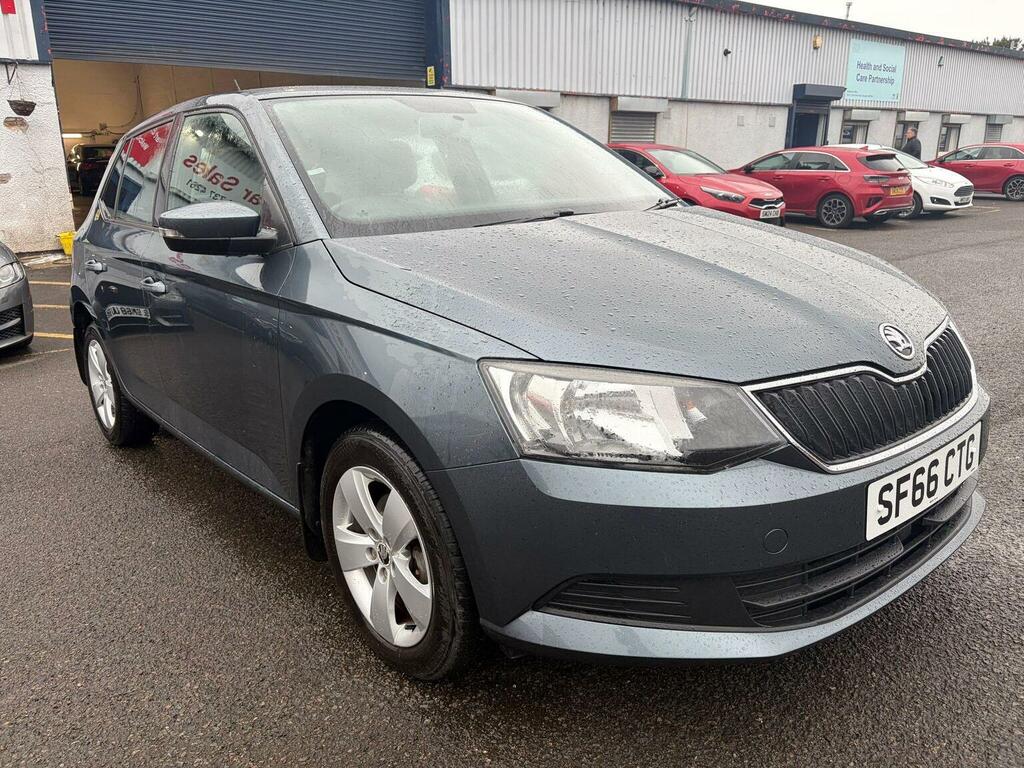 Skoda Fabia 1.2 Tsi Se Euro 6 Ss Grey #3