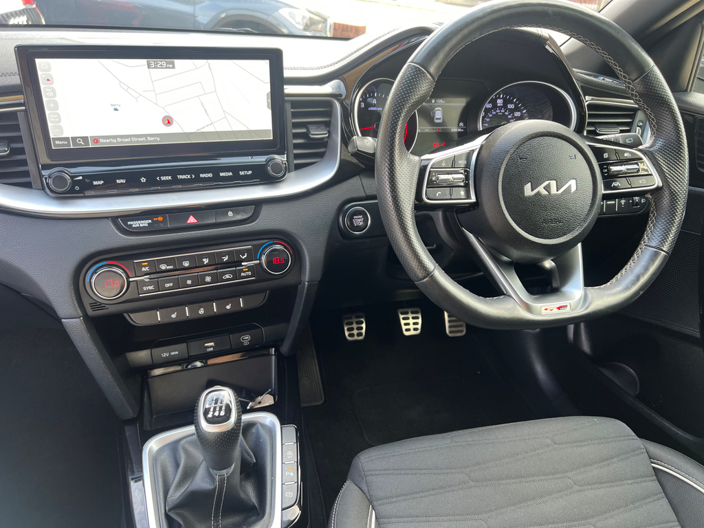 Kia Ceed Gt-line Isg White #5