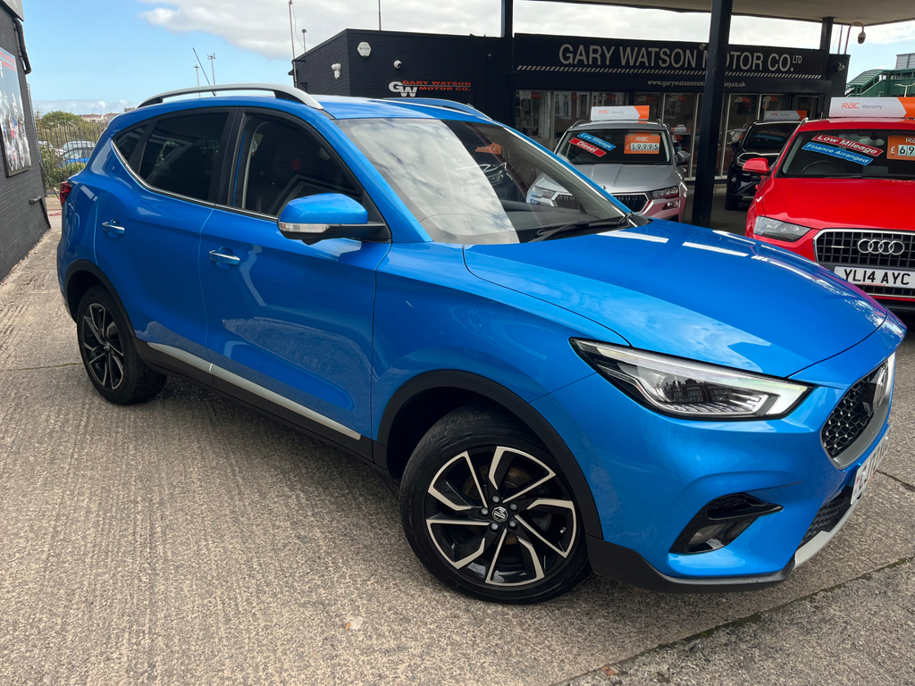 MG ZS Exclusive Vti-tech Blue