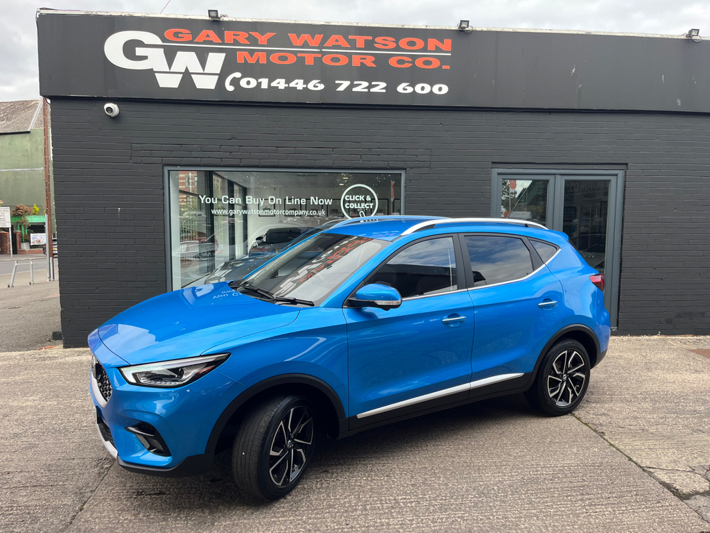 MG ZS Exclusive Vti-tech Blue #3