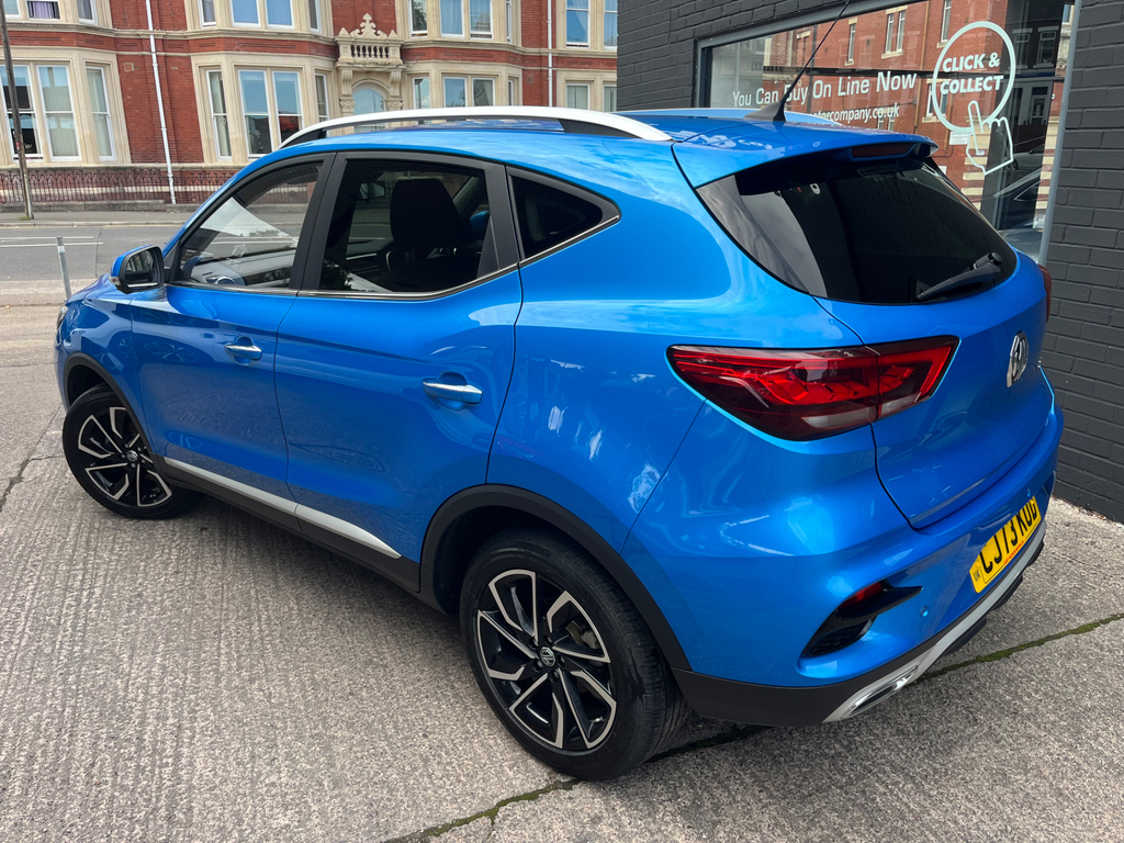 MG ZS Exclusive Vti-tech Blue #4