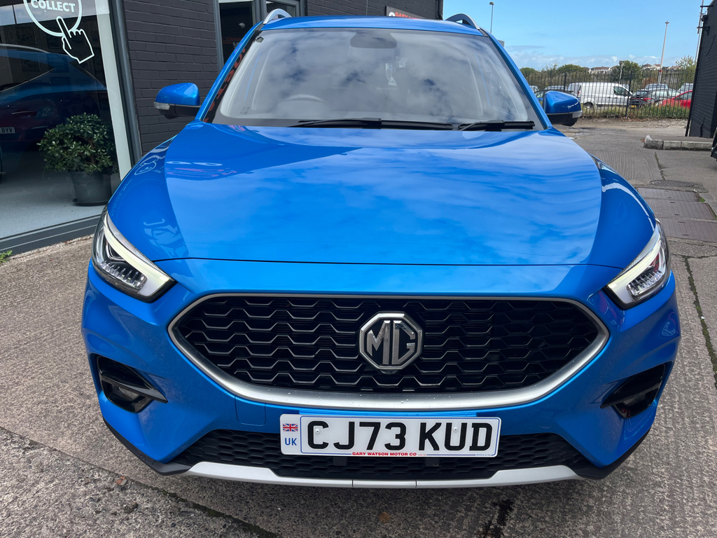MG ZS Exclusive Vti-tech Blue #2