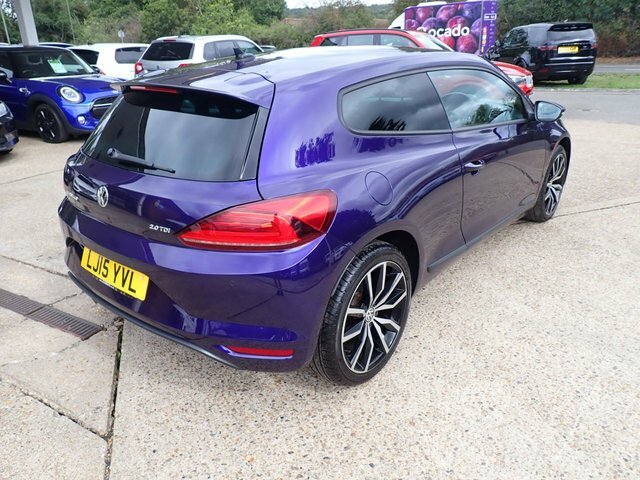 Volkswagen Scirocco Hatchback Purple #3