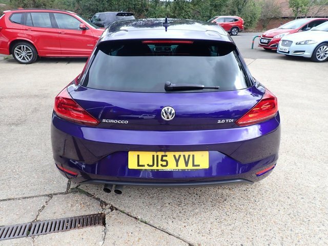 Volkswagen Scirocco Hatchback Purple #4