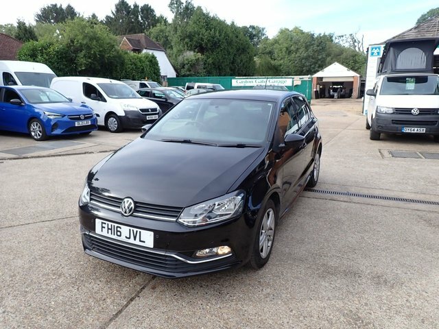 Volkswagen Polo 1.2 Tsi Bluemotion Tech Match Hatchback Black #4