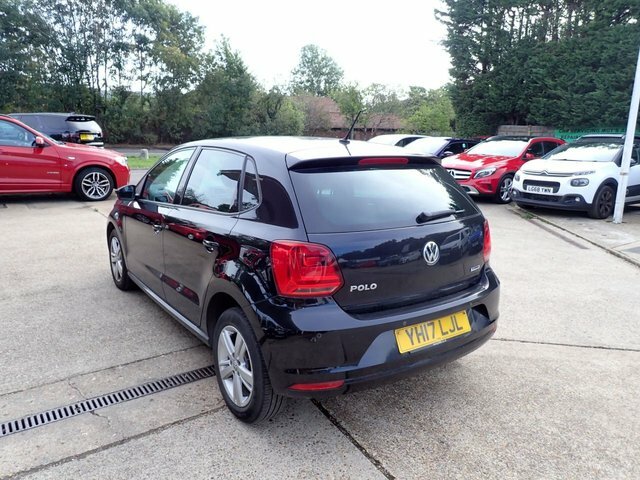 Volkswagen Polo 1.0 Bluemotion Tech Match Hatchback Man Black #3