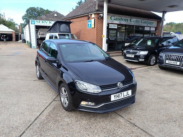 Volkswagen Polo 1.0 Bluemotion Tech Match Hatchback Man Black
