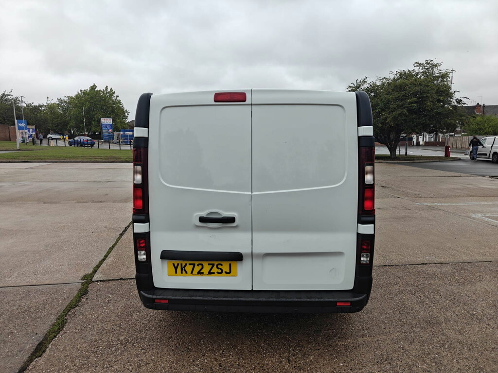 Renault Trafic 2.0 Dci Blue Sl30 Business Panel Van Ma YK72ZSJ White #6