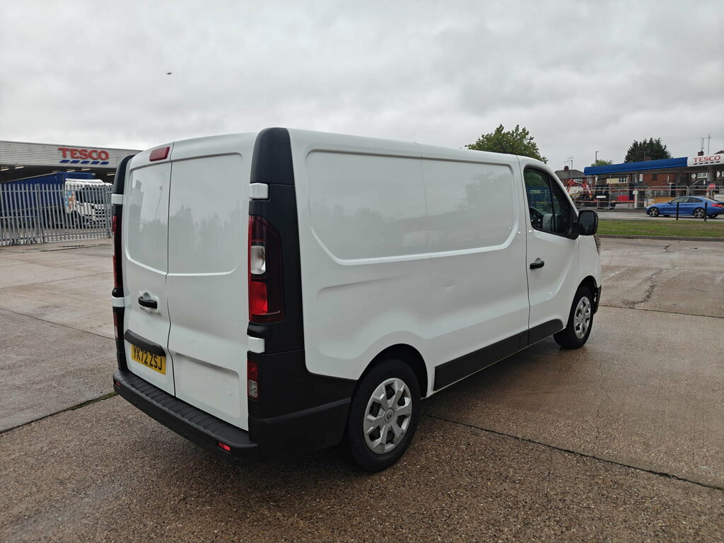 Renault Trafic 2.0 Dci Blue Sl30 Business Panel Van Ma YK72ZSJ White #5