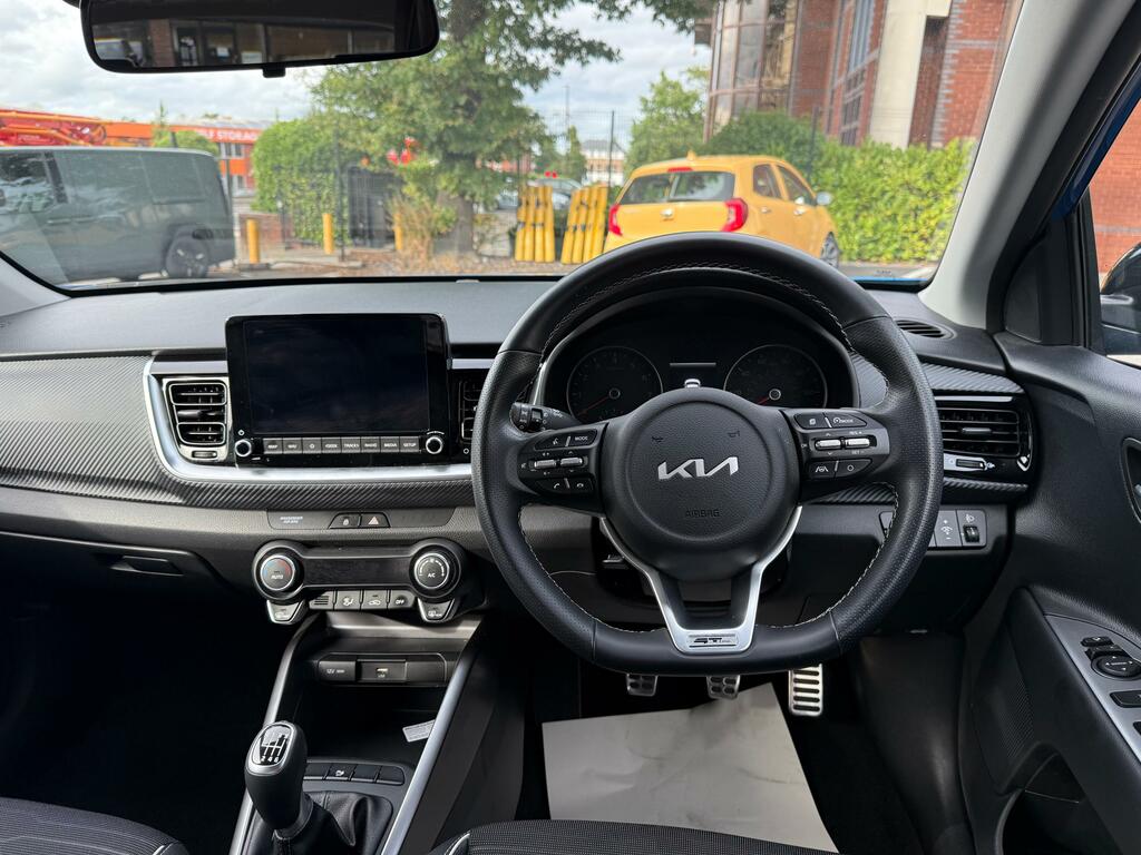 Kia Stonic 1.0 T-gdi Isg Gt-line Blue #6