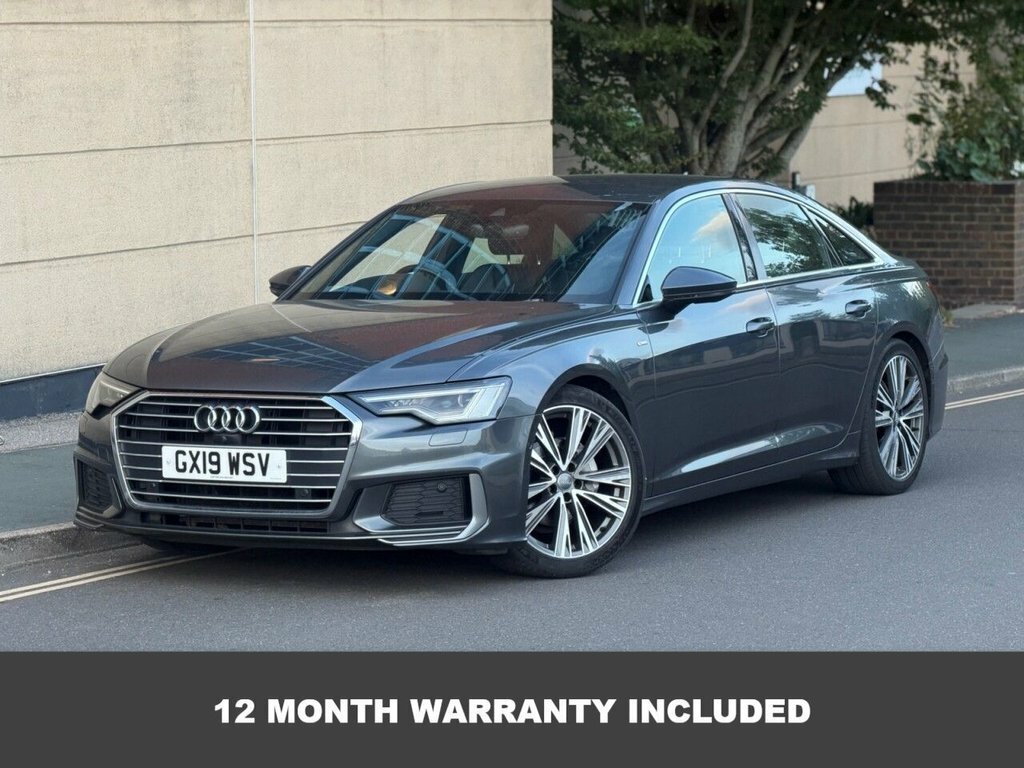 Audi A6 Saloon 2L S Line GX19WSV Grey