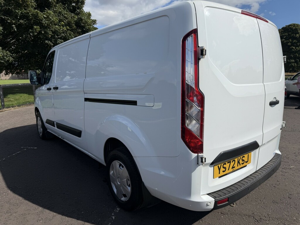 Ford Transit Custom Panel Van 2.0 Transit Custom Trend Van 300 L2 2.0L YS72KSJ White #4