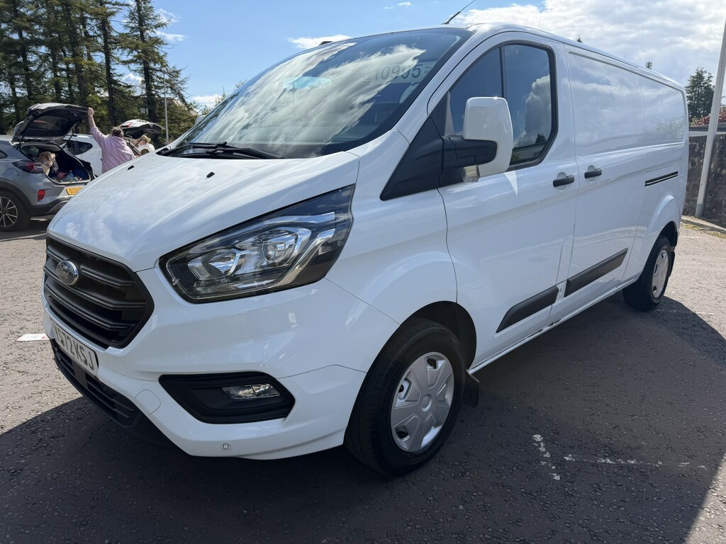 Ford Transit Custom Panel Van 2.0 Transit Custom Trend Van 300 L2 2.0L YS72KSJ White #6