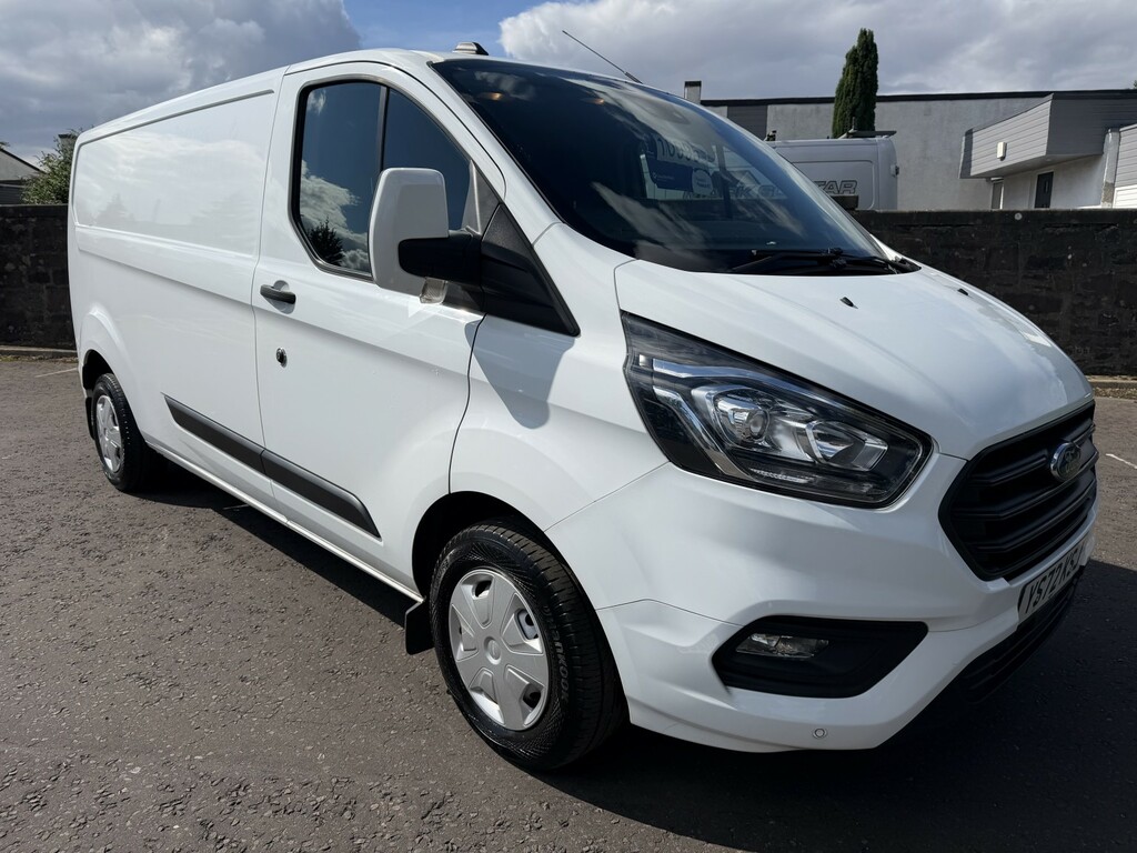 Ford Transit Custom Panel Van 2.0 Transit Custom Trend Van 300 L2 2.0L YS72KSJ White