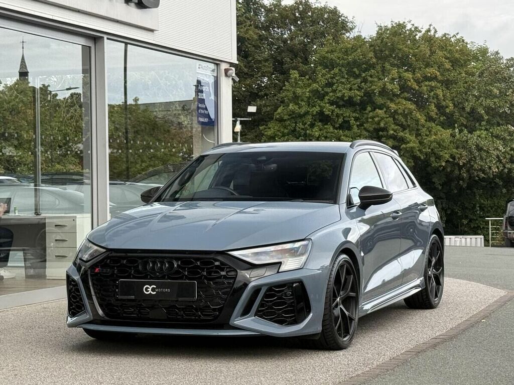 Audi RS3 2.5 Tfsi Carbon Black Sportback S Troni Grey