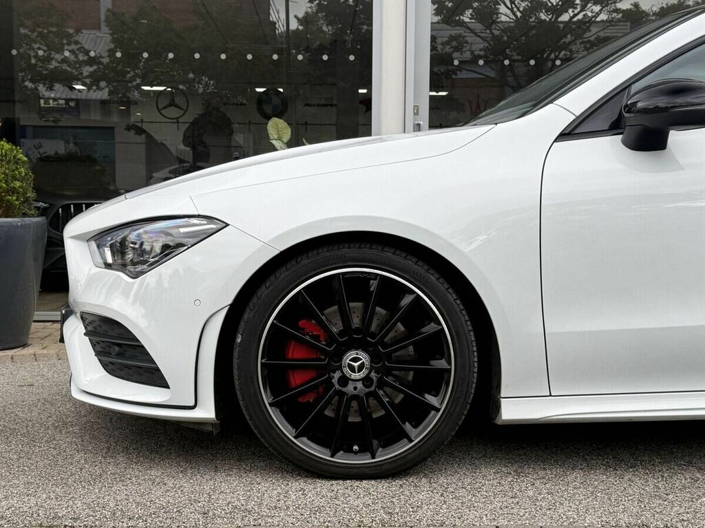 Mercedes-Benz CLA Class 2.0 Cla220d Amg Line Night Edition Premium Plus White #3